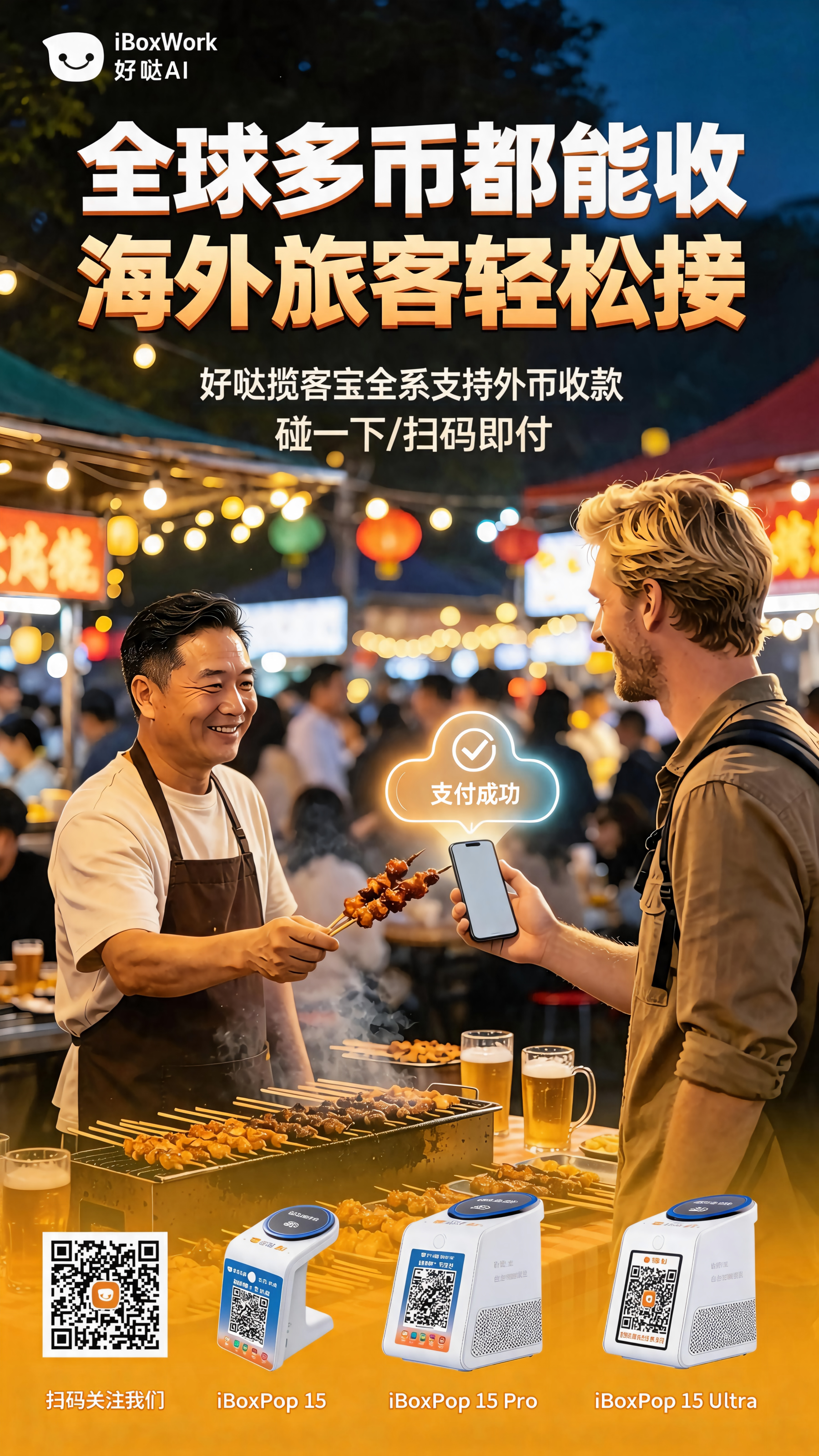 外国人进店付不了款？好哒AI帮老板们解决收款+沟通难题