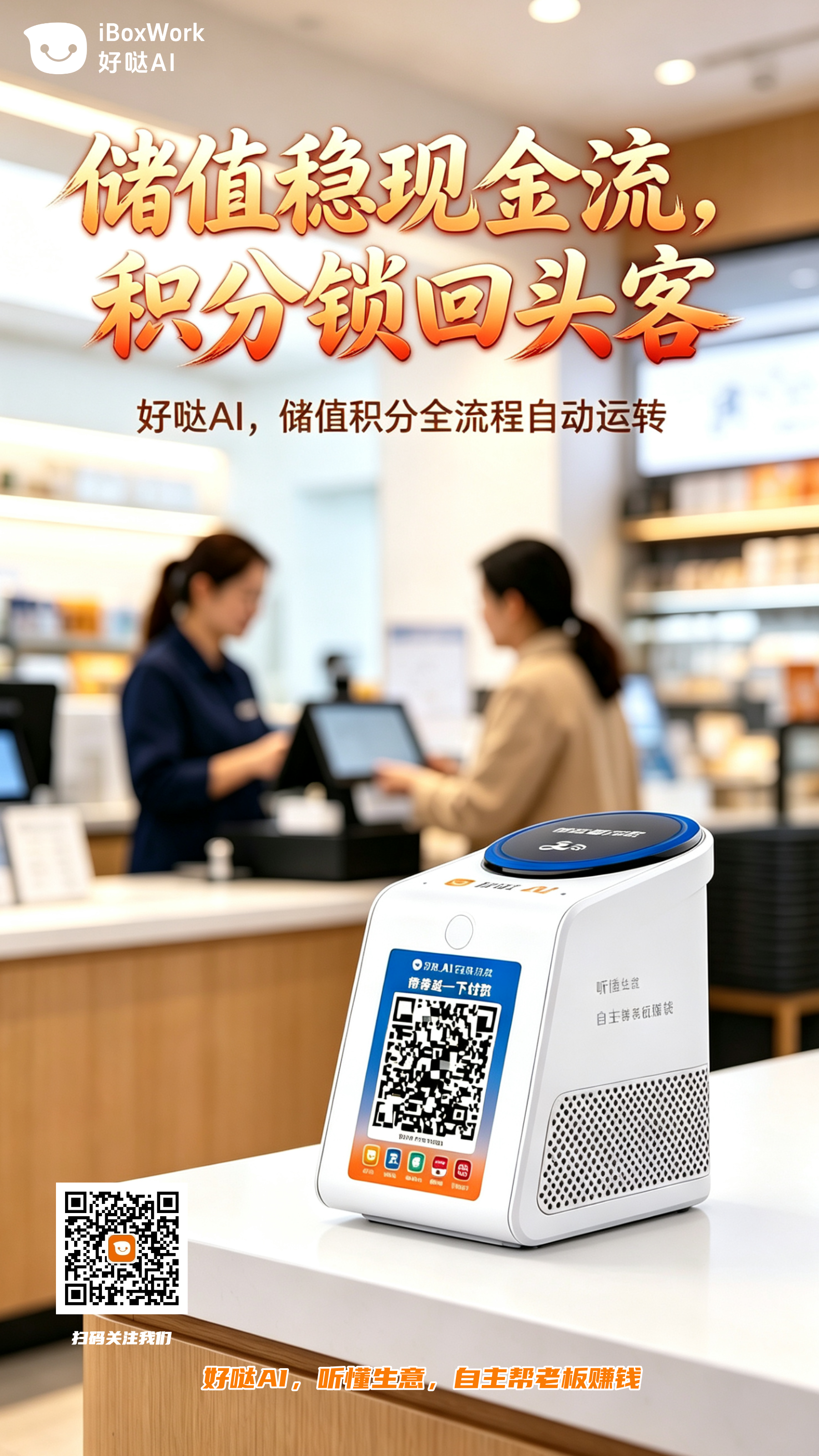 门店想稳住现金流？储值+积分这么玩，客人愿意主动充值